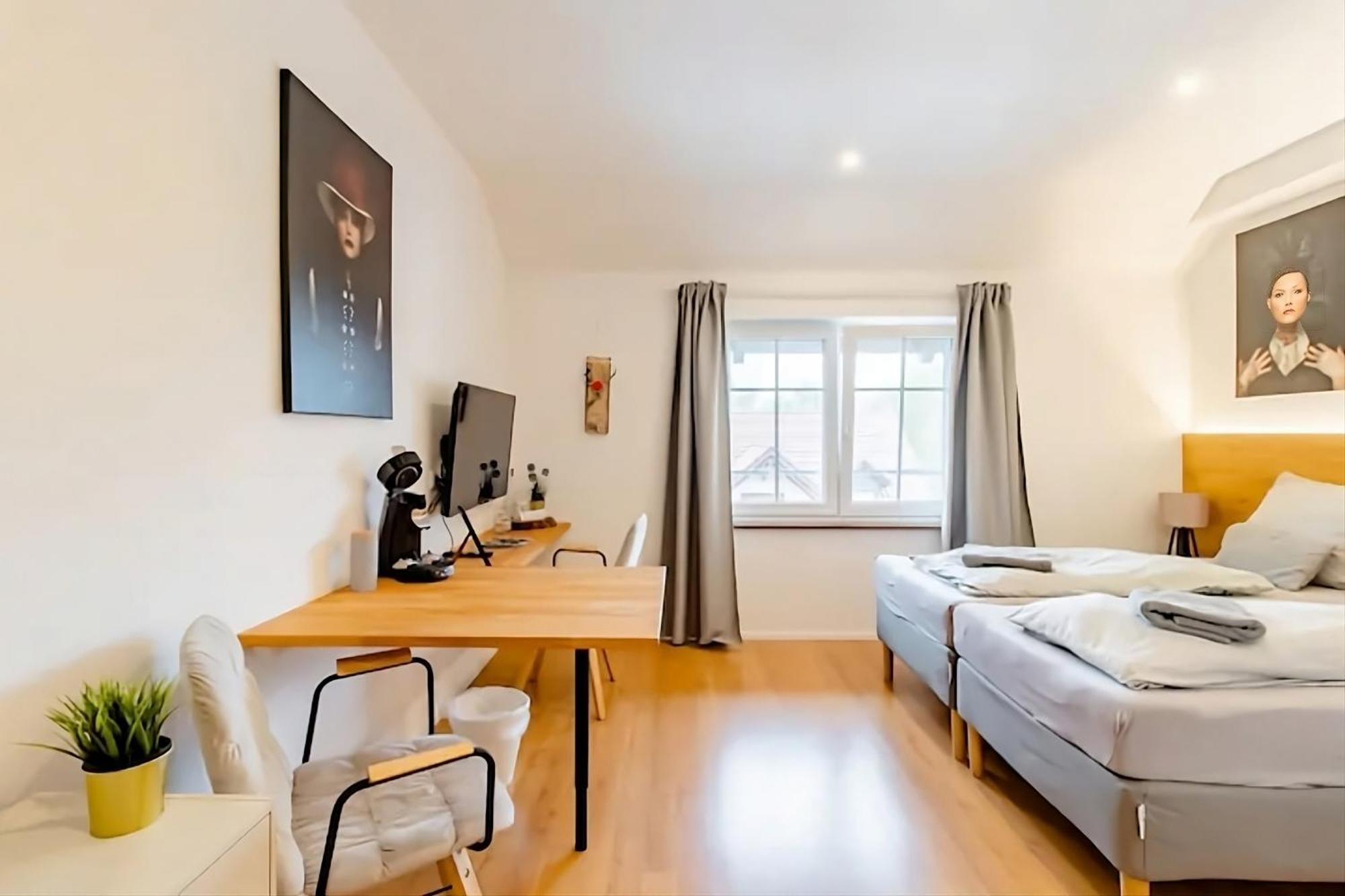 Komfortables Doppelzimmer In Kehl Goldscheuer - 1A Guesthouse Kültér fotó